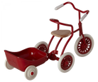 Maileg Tricycle Trailer, Red *