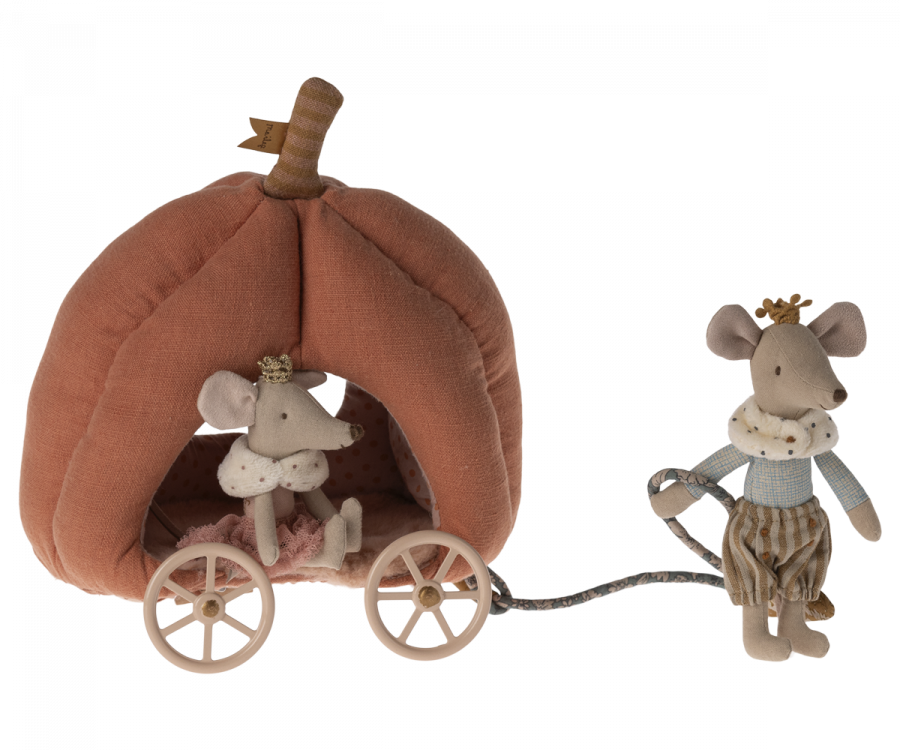 Maileg Pumpkin Carriage, Mouse size