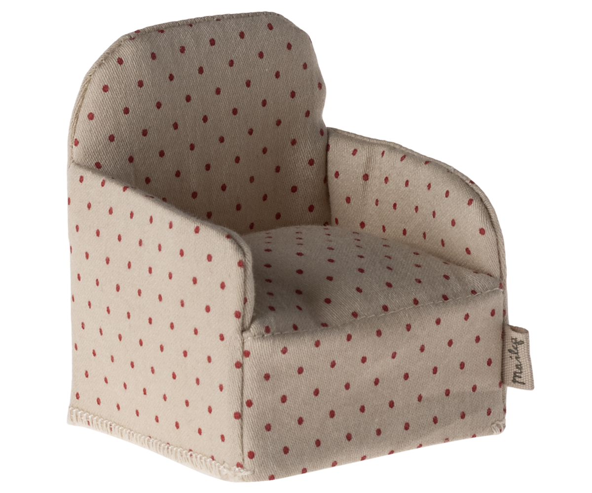 Maileg Armchair for Mouse, Dot