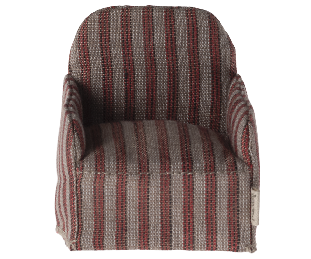 Maileg Armchair for Mouse, Stripe