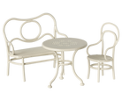 Maileg Cafe Set for Brother & Sister Mice, White