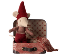 Maileg Christmas Mouse, Baby in a Suitcase