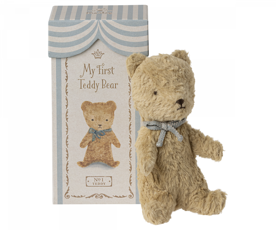 My first teddy on sale bear blue