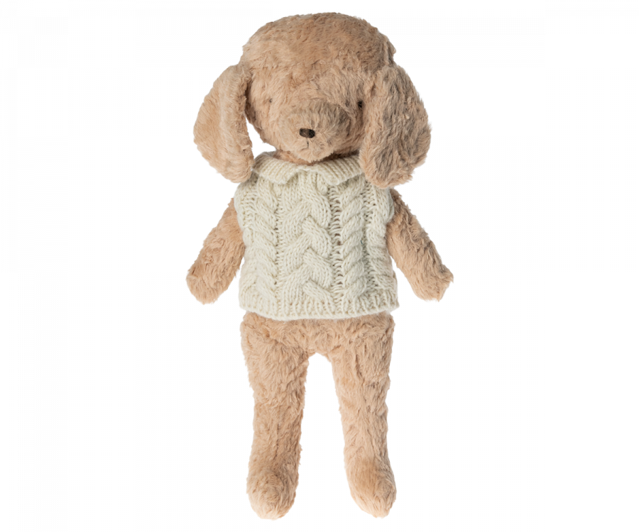 Maileg Sweater for Puppy, Off White