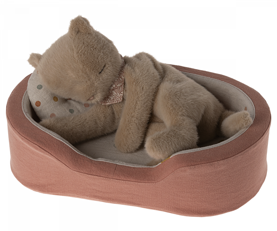 Maileg Kitten Plush Toy, Cream Peach