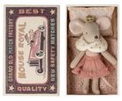 Maileg Princess Little Sister Mouse in a Matchbox