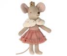 Maileg Princess Little Sister Mouse in a Matchbox