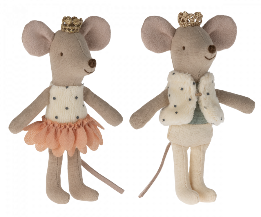 Maileg Royal Twins, Little Sister & Brother Mice