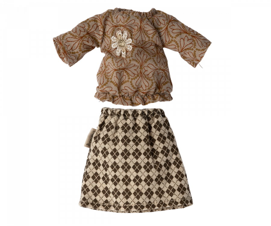 Maileg Blouse and Skirt for Grandma Mouse