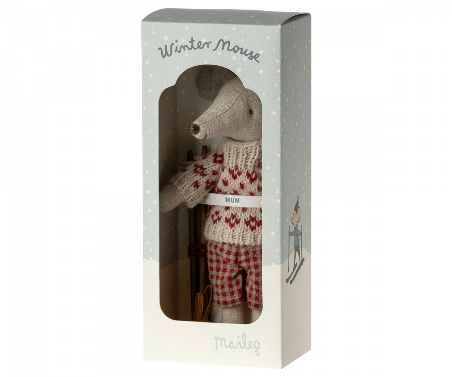 Maileg Winter Mouse, Mum