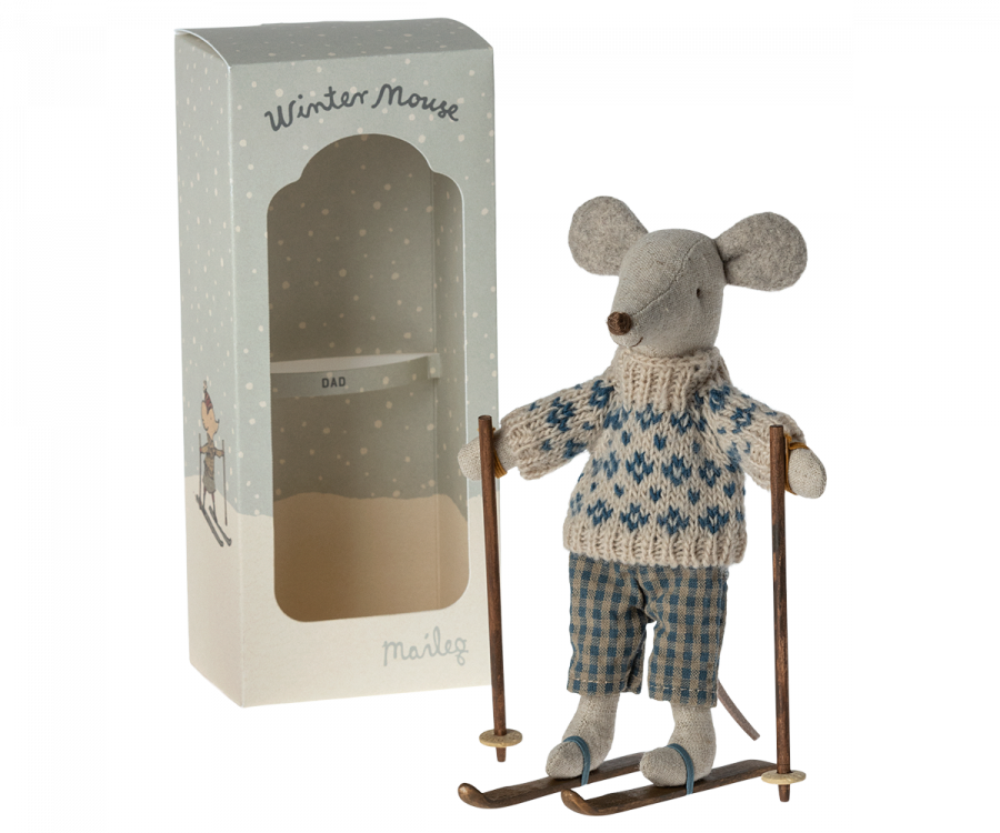 Maileg Winter Mouse, Dad