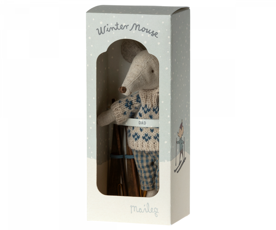 Maileg Winter Mouse, Dad