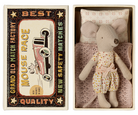 Maileg Little Sister Mouse in a matchbox 