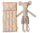 Maileg Dad Beach Mouse with Air Mattress