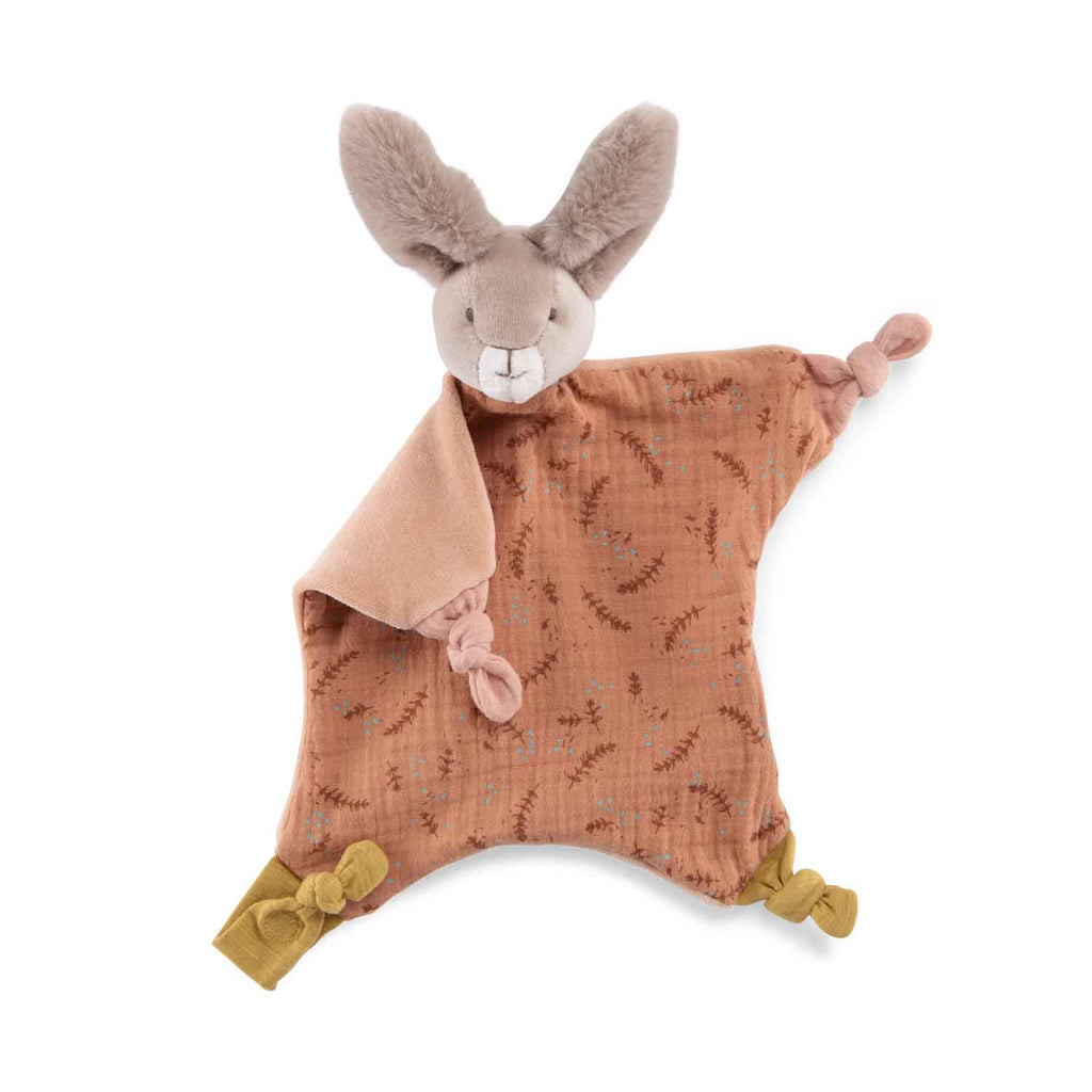 Moulin Roty Rabbit Comforter, Rose