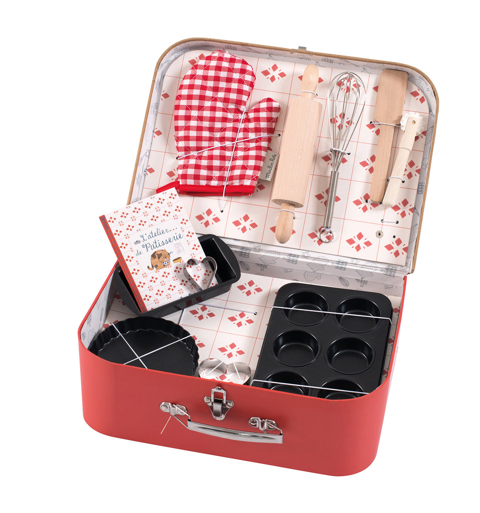 Moulin Roty Baking Set in a Suitcase