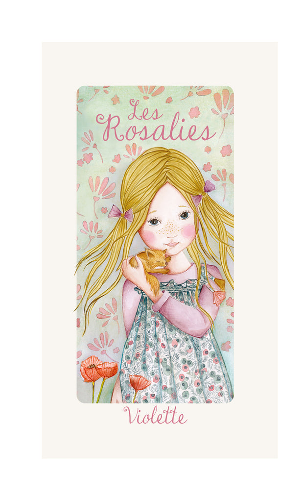Moulin Roty Violette rag doll, Les Rosalies