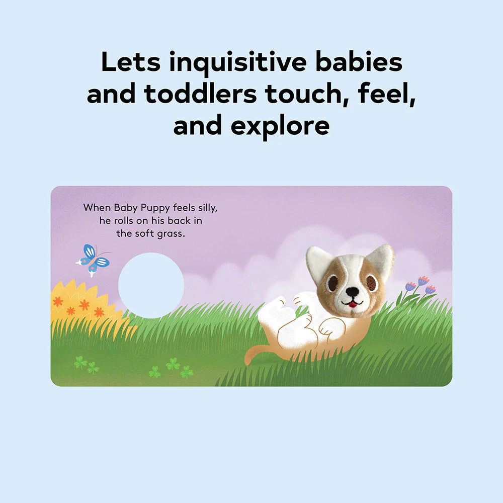 Baby Puppy Finger Puppet Book