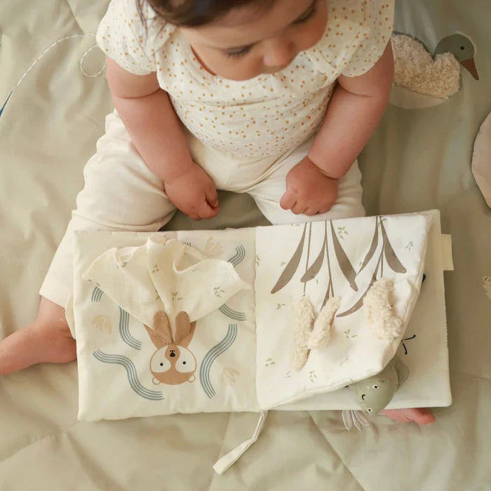 Avery Row Baby Fabric Book, Tales of the Riverbank