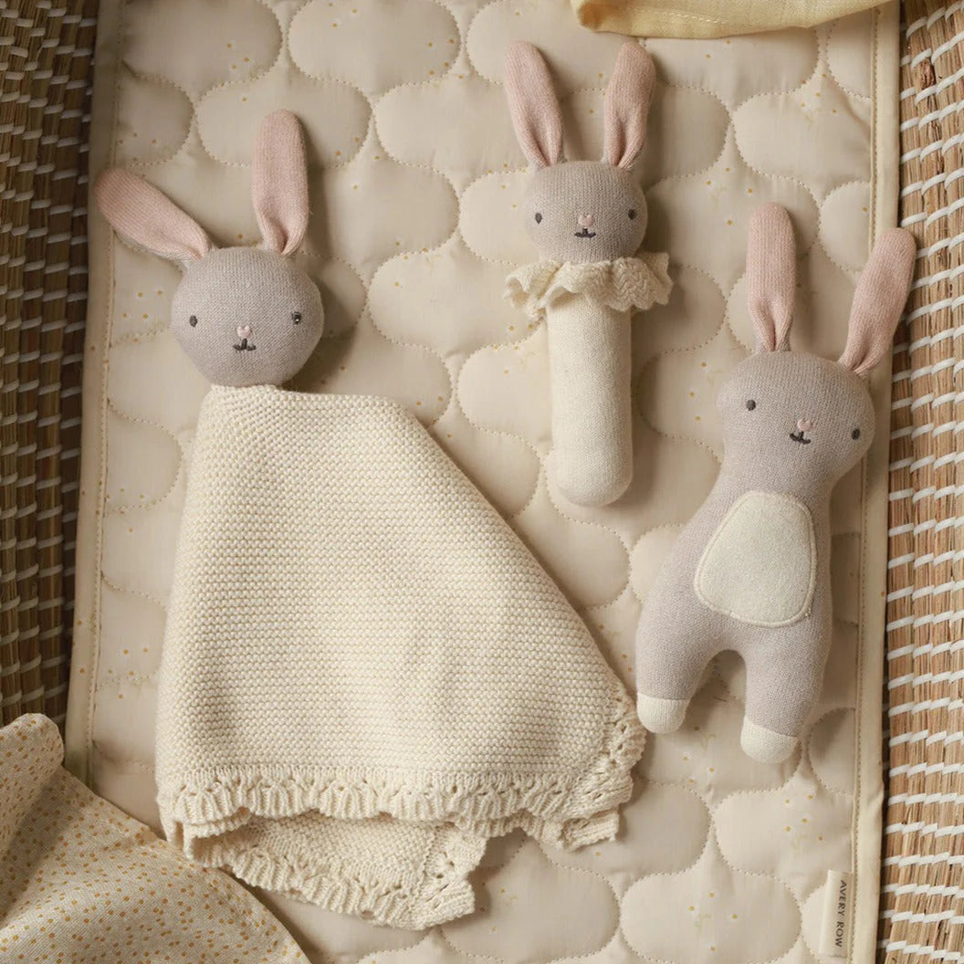 Avery Row Cuddle Cloth, Blushing Bunny