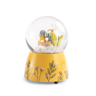 Moulin Roty Musical Snow Globe, Trois Petits Lapins