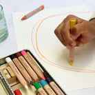 Cotton Twist Jumbo Watercolour Pencil Set, Bright Mix