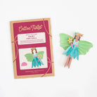 Fairy peg doll with packaging labeled 'Cotton Twist' on a white background