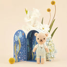 Cuddle and kind tiny charlie honey bear in a box 