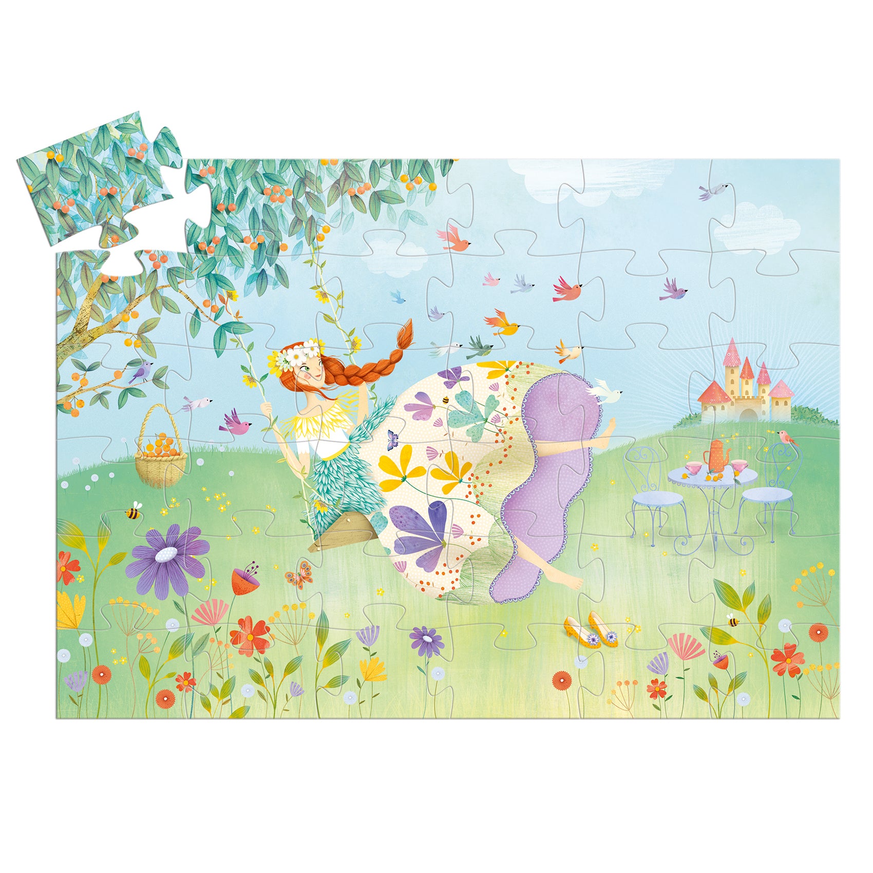 Djeco Puzzle, The Springtime Princess