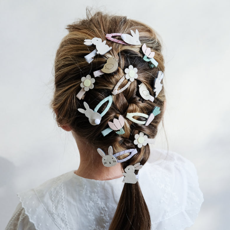 Easter hair clips