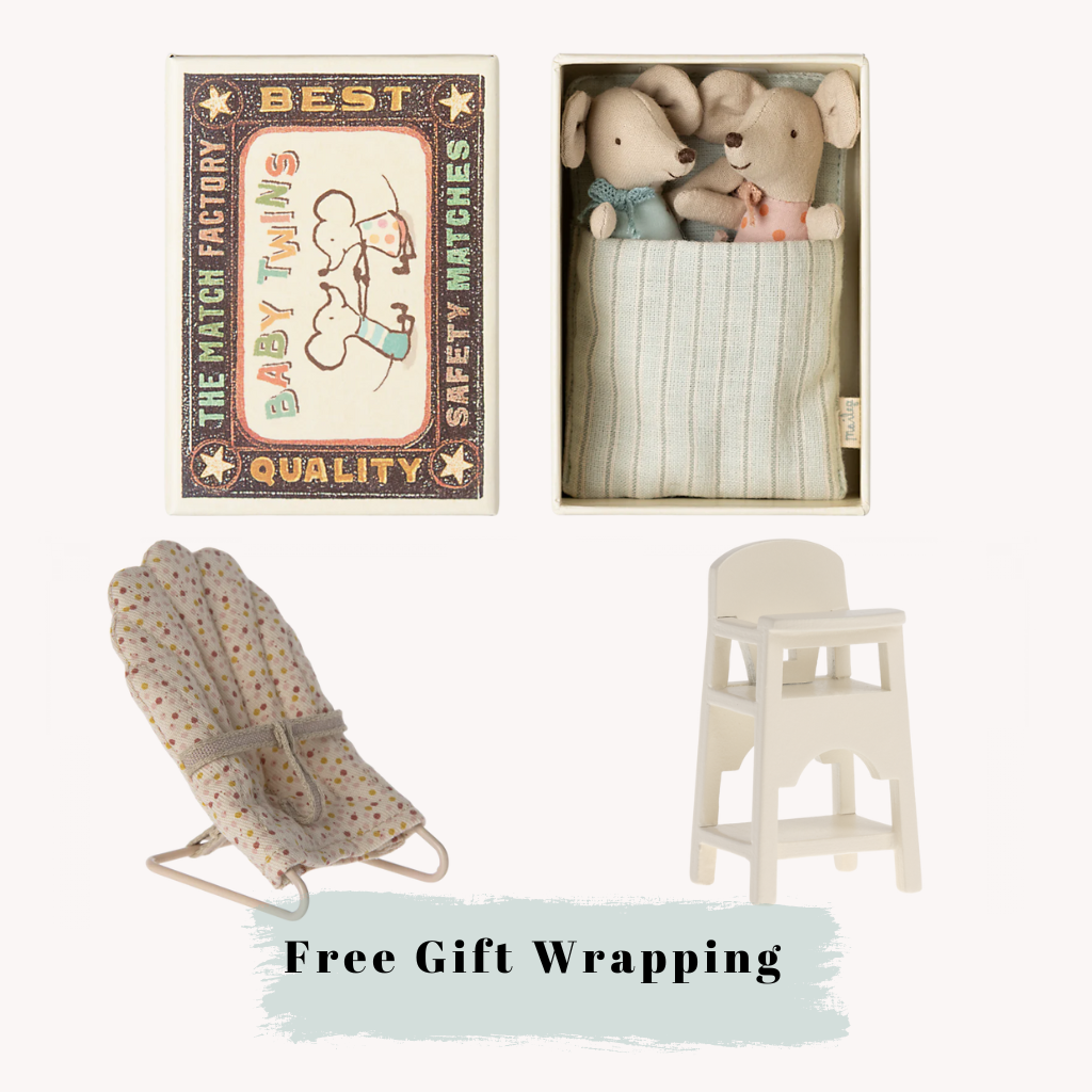 Maileg Baby Twins Gift Set *Free Gift Wrapping*