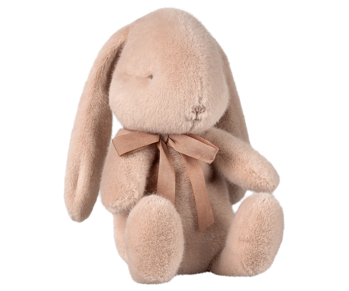 Sleeping Bunny Plush, Small, Soft Brown - Maileg