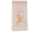 Maileg Goodie bag - Happy birthday - Unicorn, Pack of 12