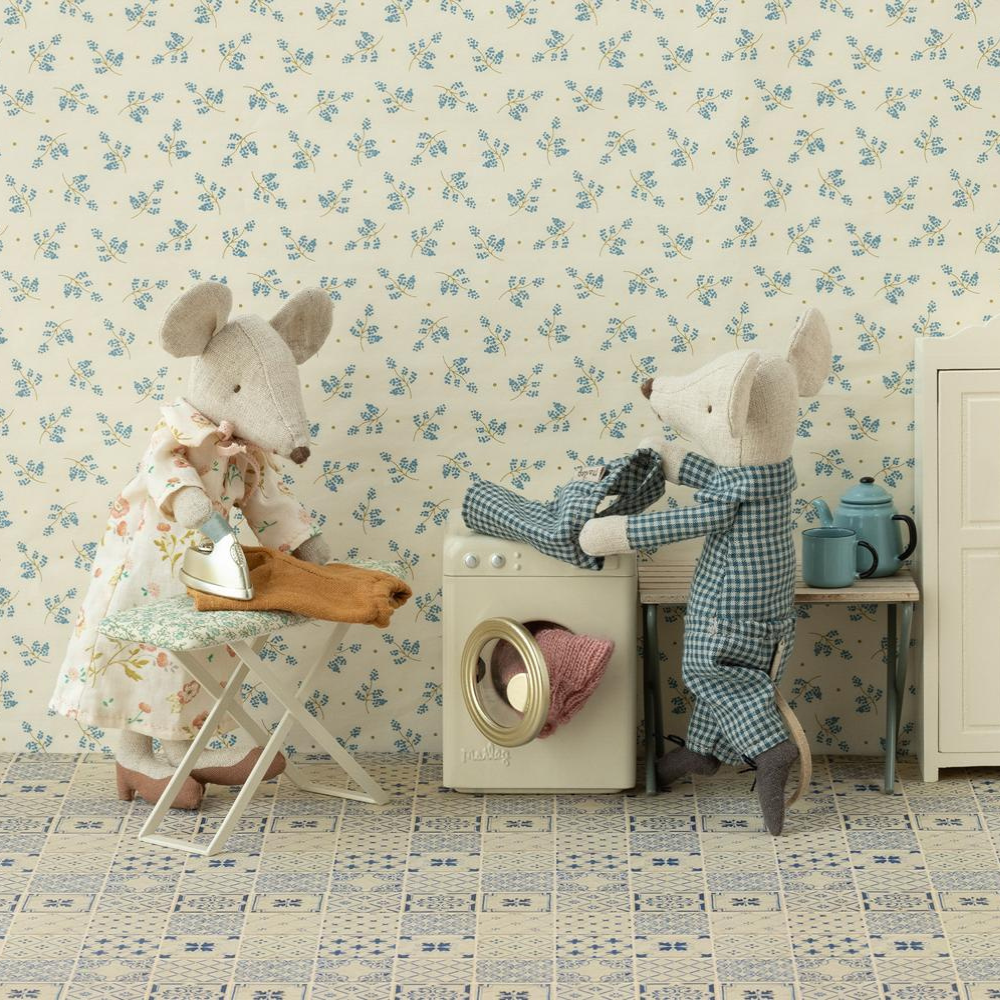 Maileg Iron and ironing board, Mouse