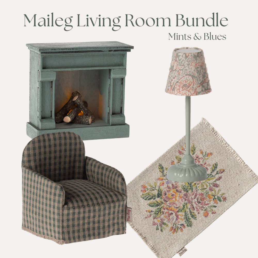 Maileg Living Room Furniture Bundle, Mint