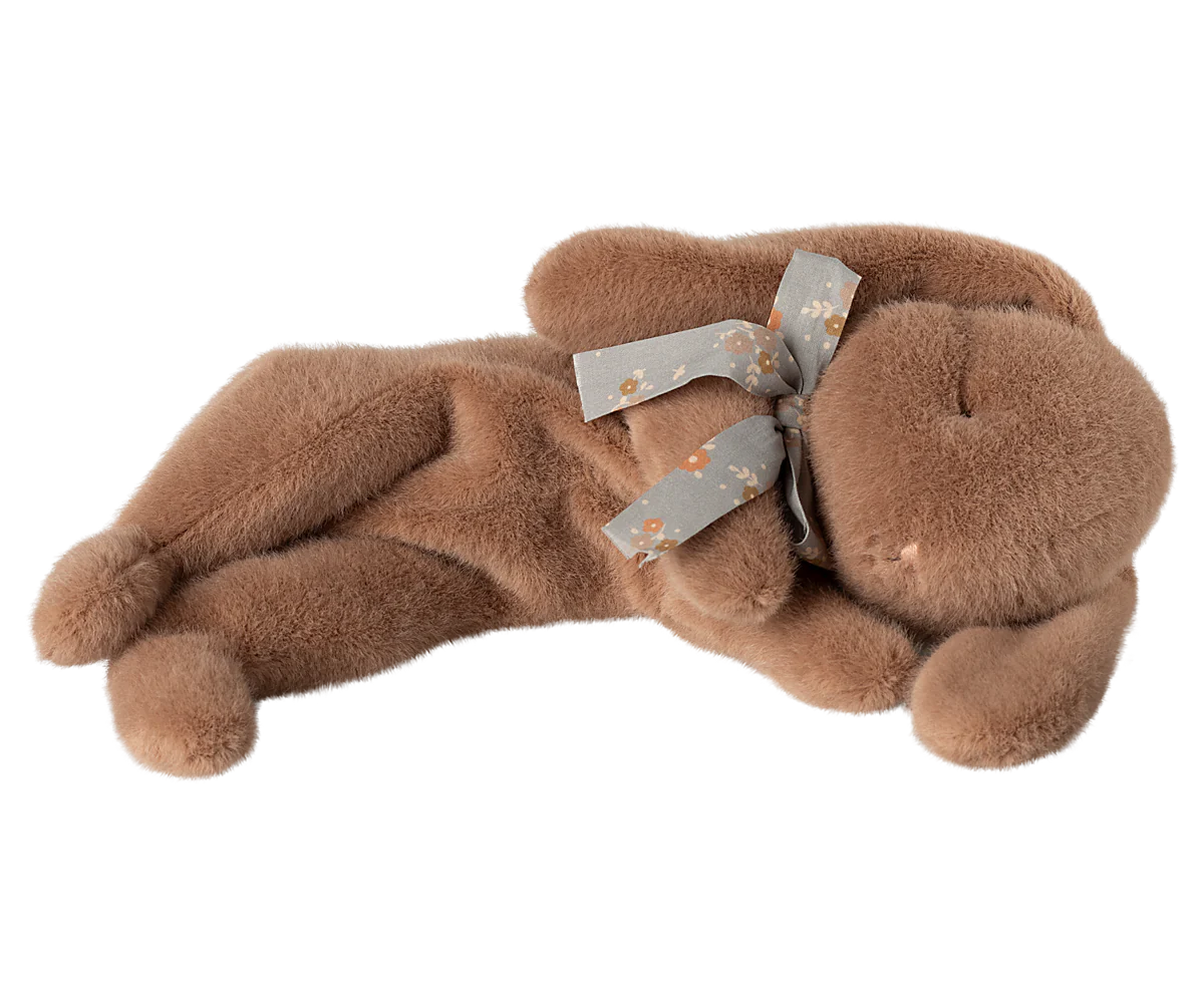 Maileg Sleeping Bunny, Small, Soft Brown