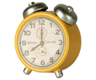 Maileg alarm clock yellow 