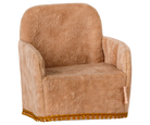 Maileg armchair for dolls houses in the  colour powder