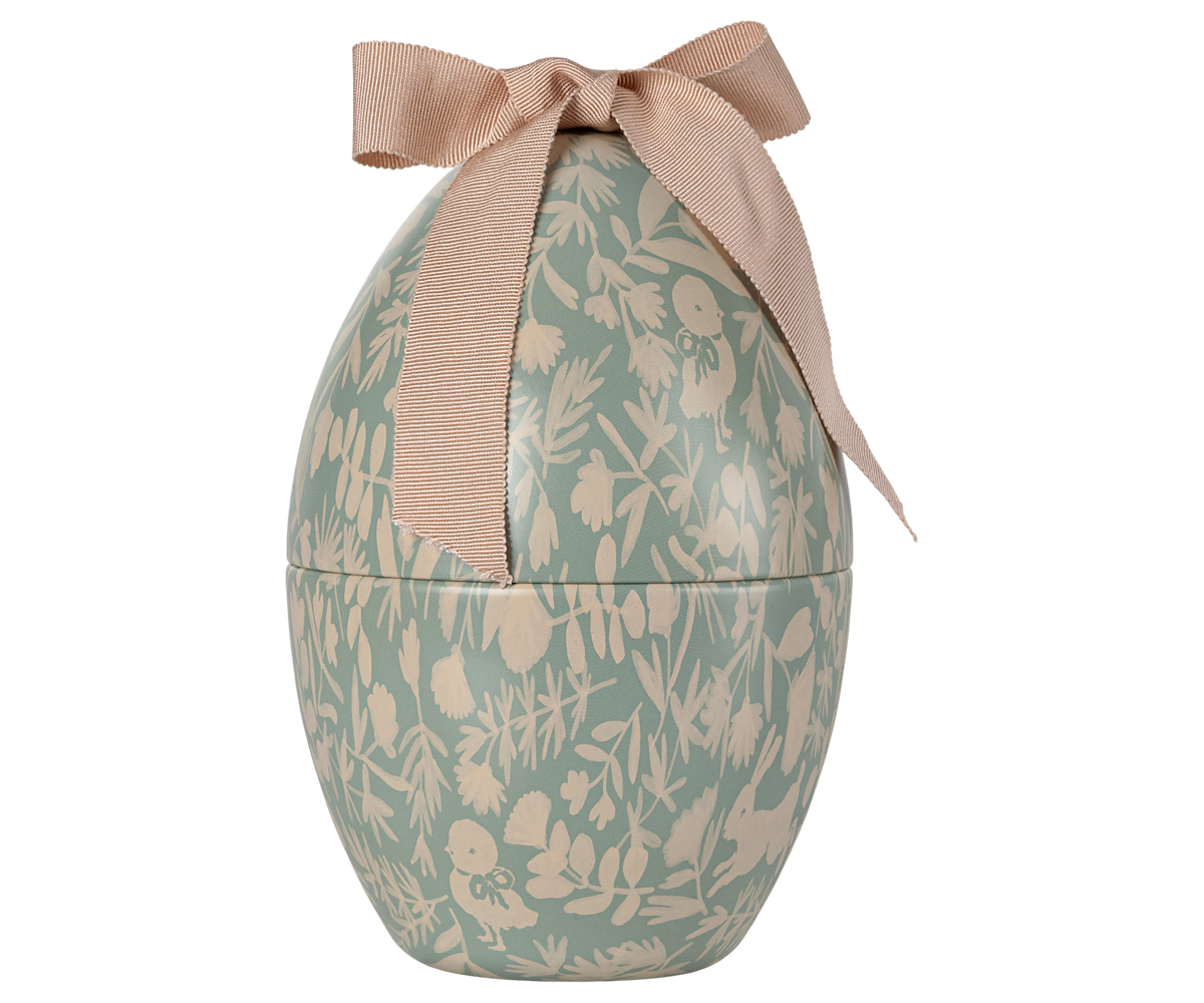 Maileg easter egg tin blue 