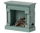 Maileg fireplace blue 