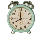 Maileg miniature alarm clock, mint