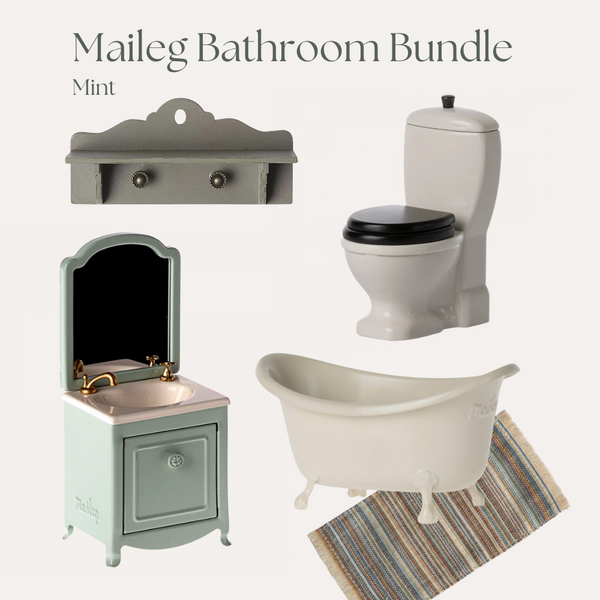 【Maileg】Miniature toilet トイレ Maileg miniature toilet – Dilly Dally Kids