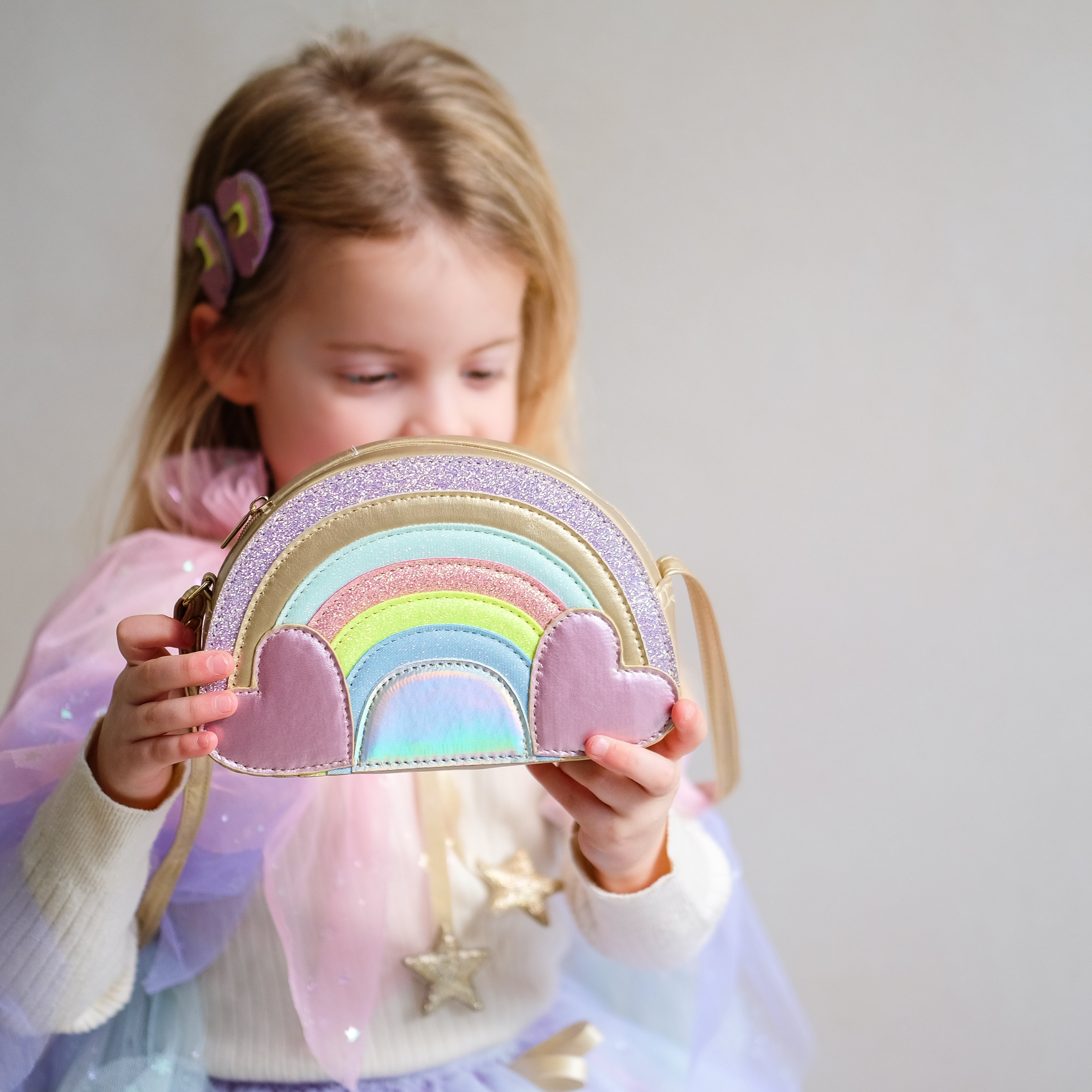 Mimi and Lila rainbow bag 