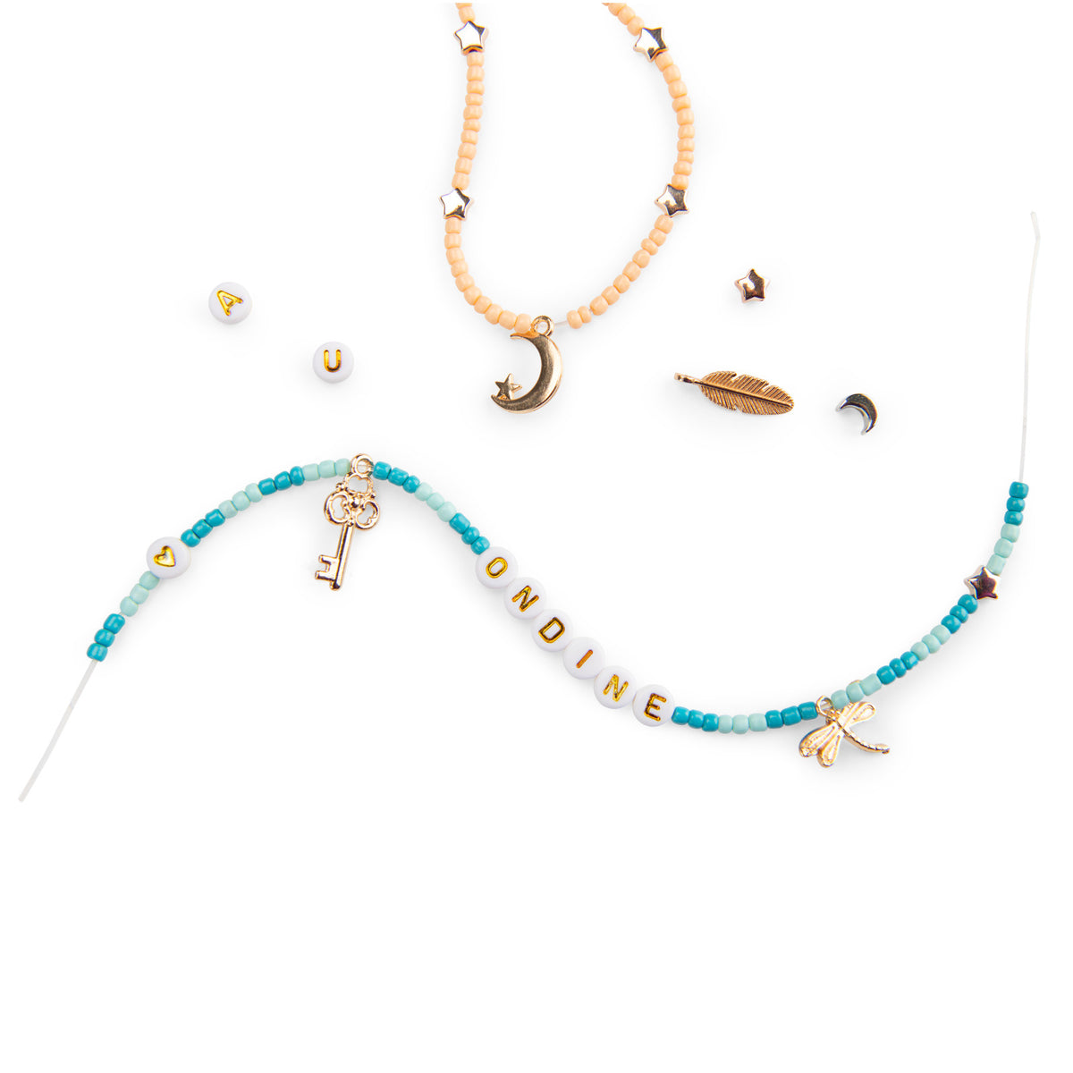 Moulin Roty Bracelet making bead and charm kit | Yoyo & Flo
