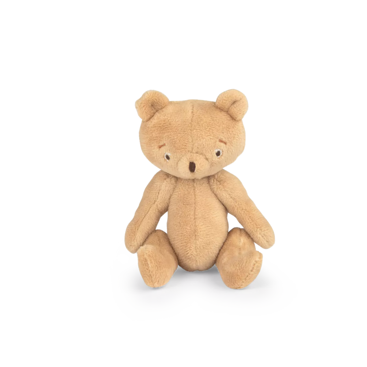 Moulin Roty Brown teddy bear on a white background