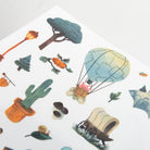 Moulin Roty Colouring book & stickers, La bande à Jojo