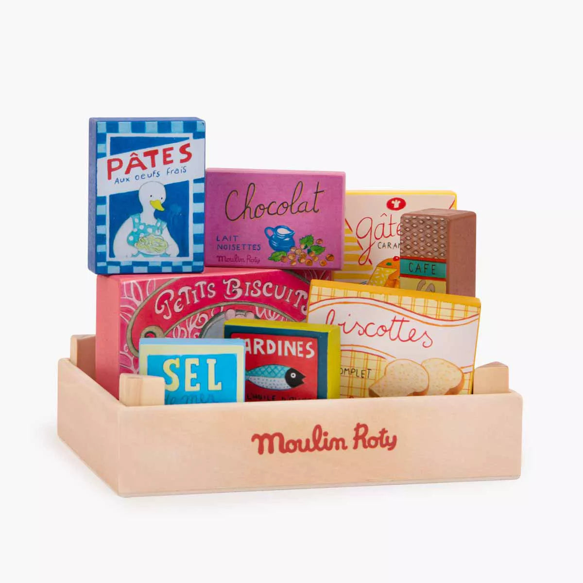 Moulin Roty Groceries Set, La Grande Famille