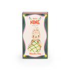 Box with a cartoon baby character and 'Bébé Nine' text on a white background