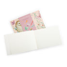 Set of greeting cards with nature-themed designs on a white background