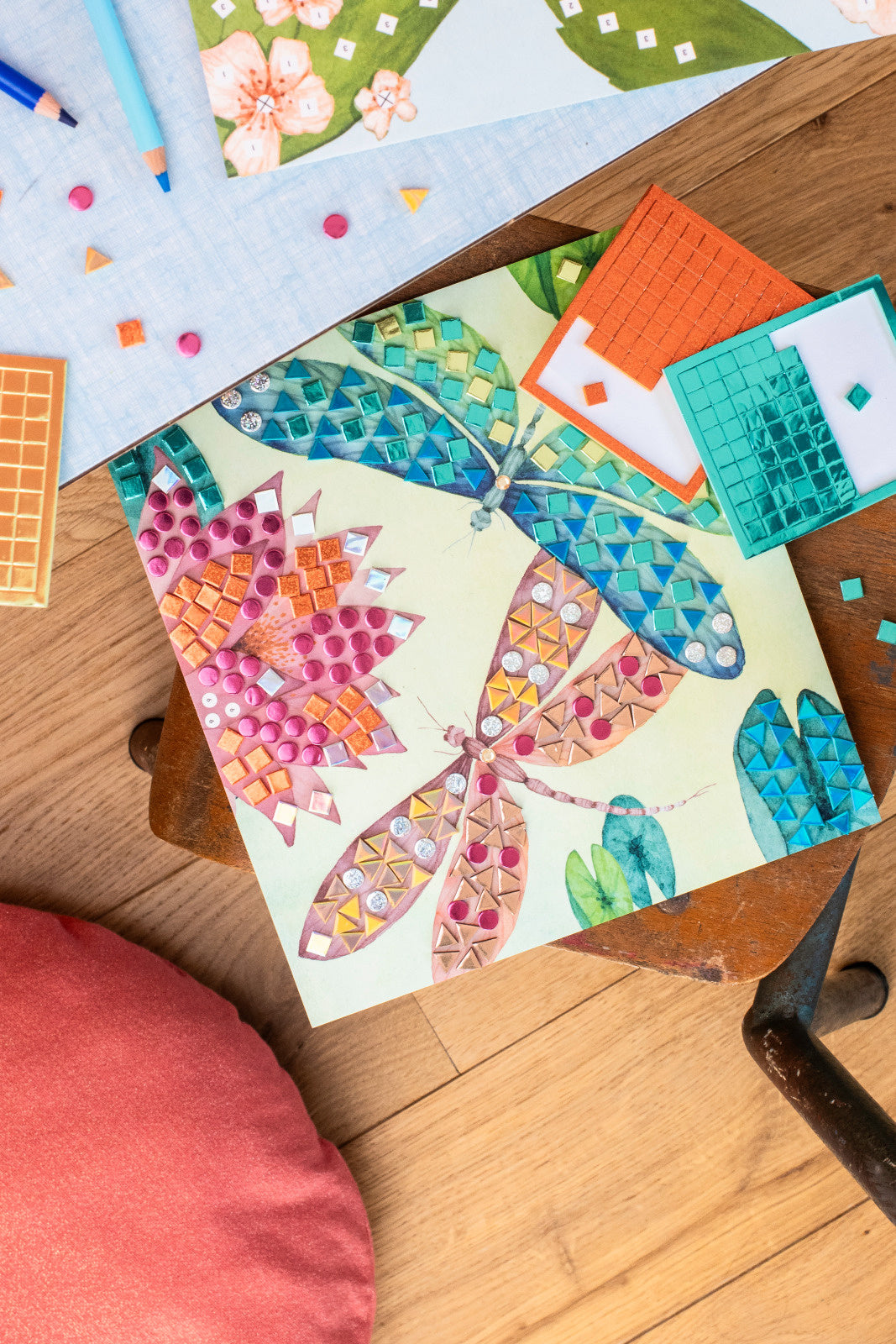 Moulin Roty Mosaic Craft Kit, Les Rosalies